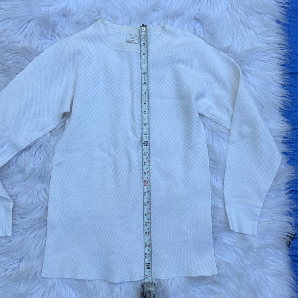 Vintage army heavyweight thermal shirt size M Hemingway apparel 100% cot… - Picture 6 of 8